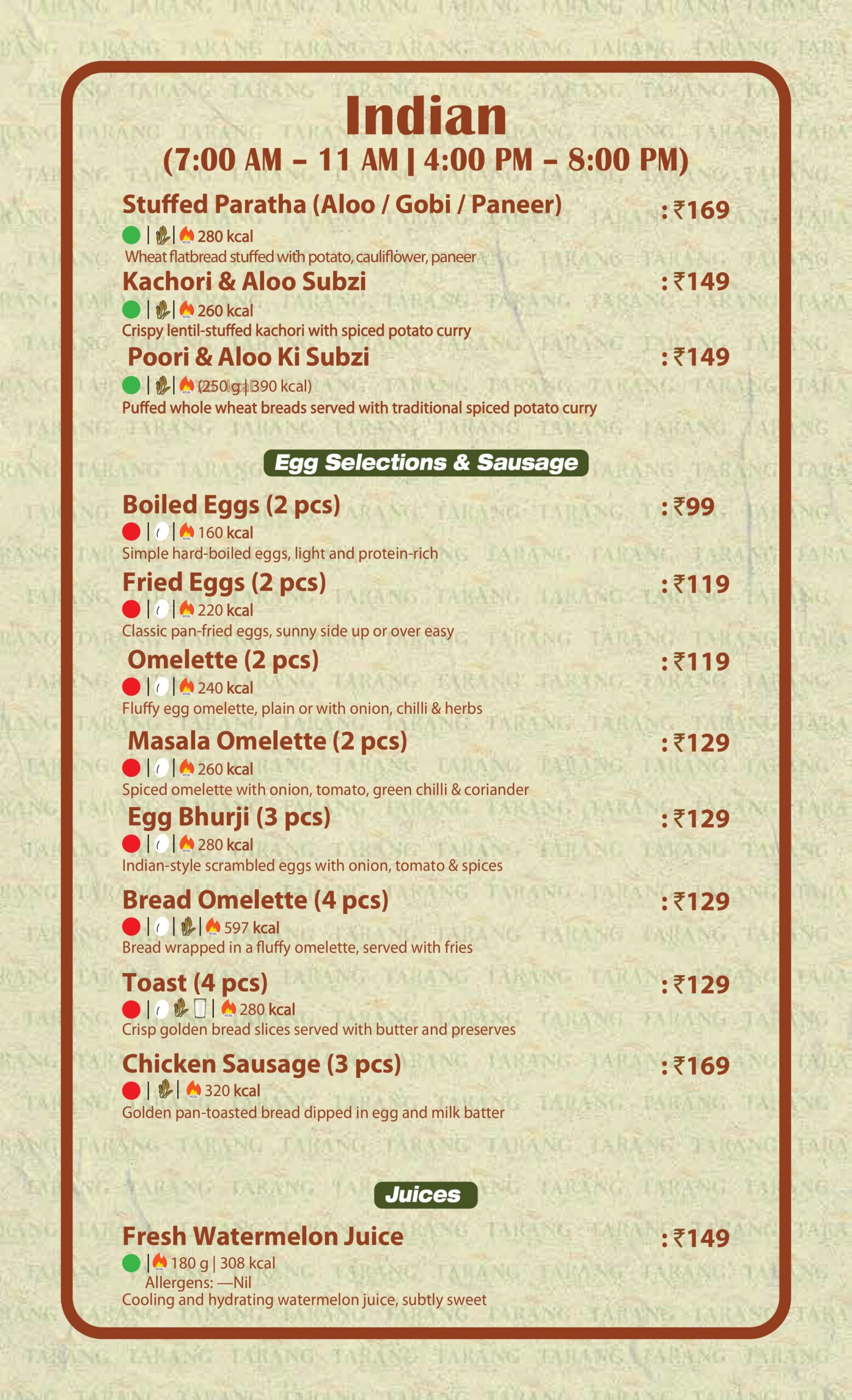 Tarang _ Rajarhat Breakfast & Tea Time Menu-images-2